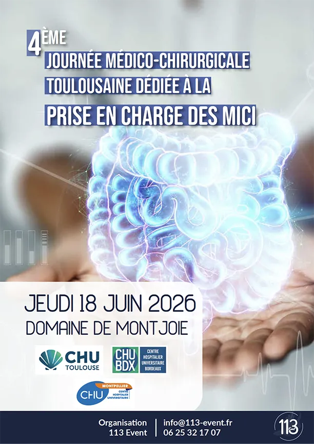 Congrès médical MICI 2026 - Toulouse