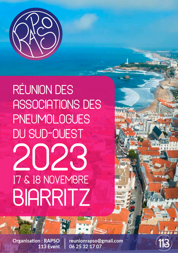 Congrès médical RAPSO Bordeaux 2023 - Agence 113 event